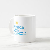 CORSICA France Kaffeetasse (Vorderseite Links)