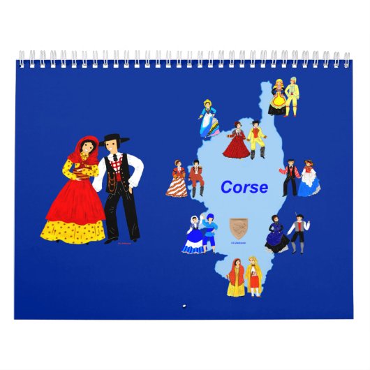 CORSICA, Frankreich Kalender (Titelbild)