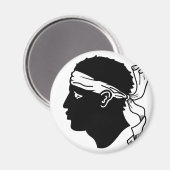 Corsica, Frankreich Magnet (Vorderseite/Rückseite)