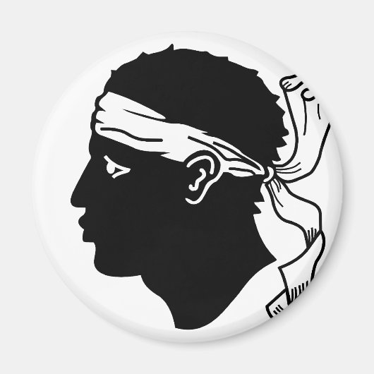 Corsica, Frankreich Magnet (Vorne)