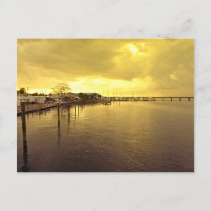 Corte Bridge bis Anna Maria Island Postkarte