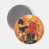 CORTE DE PELO MODERNO MAGNET (Vorderseite/Rückseite)