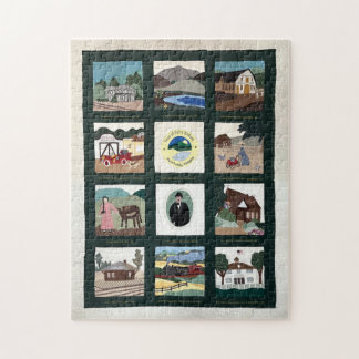 Corte Madera Gedenk-Quilt-Puzzle Puzzle