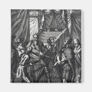 Cortes und Montezuma Magnet