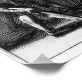 Cortes und Montezuma Poster (Ecke)