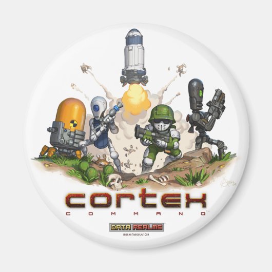Cortex Command Splash Magnet (Vorne)