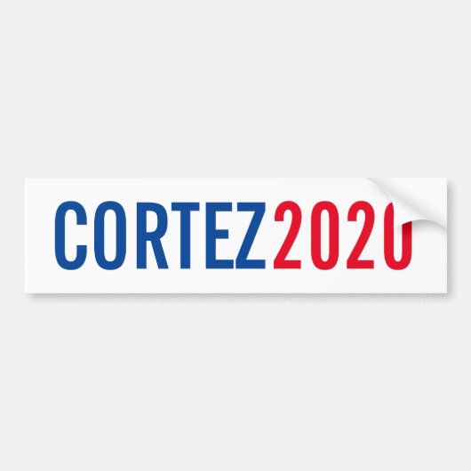 CORTEZ 2020 AUTOAUFKLEBER (Vorne)