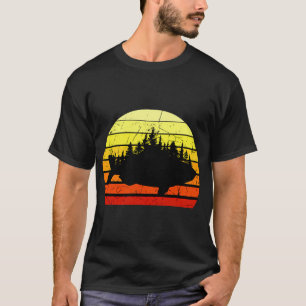 Cortez Florida: Retro-Fischereiboote Sonnenunterga T-Shirt