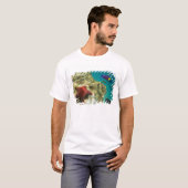 Cortez Rainbow Wrasse, männlich und weiblich, Meer T-Shirt (Vorne ganz)