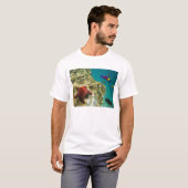 Cortez Rainbow Wrasse, männlich und weiblich, Meer T-Shirt (Vorne ganz)