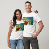 Cortez Rainbow Wrasse, männlich und weiblich, Meer T-Shirt (Unisex)