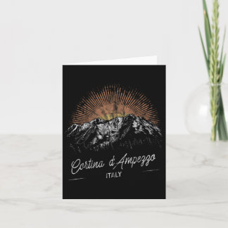 Cortina D'ampezzo Berge Italien Wandern im Freien Karte