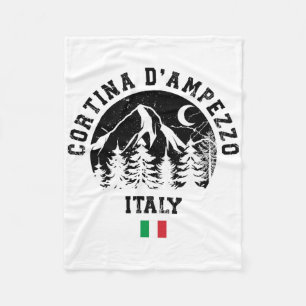 Cortina D'ampezzo Italien Alpen Skigebiet Alp Loca Fleecedecke