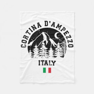 Cortina D'ampezzo Italien Alpen Skigebiet Alp Loca Fleecedecke