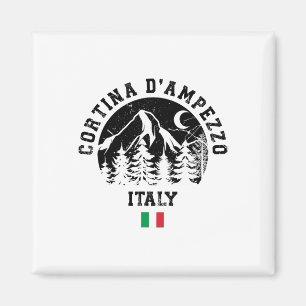 Cortina D'ampezzo Italien Alpen Skigebiet Alp Loca Magnet