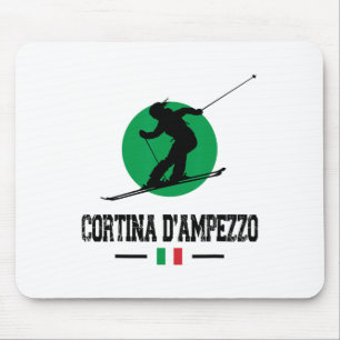 Cortina D'ampezzo Italien Ski Resort Alps Italien  Mousepad