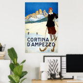 Cortina D'ampezzo Poster (Heimbüro)