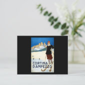 Cortina D'ampezzo Postkarte (Stehend Vorderseite)