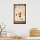 Cortina D'Ampezzo Val Gardena Bardonecchia Poster (Küche)