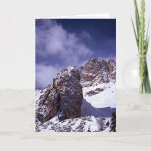 Cortina D'ampezzo Winter Feiertagskarte