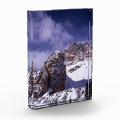 Cortina D'ampezzo Winter Holiday Card Poster Fotoblock (Links)