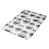 Cortina de Baño Escandinava ojos Badematte (Schrägansicht)