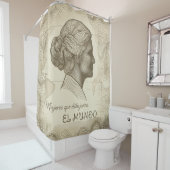 Cortina de baño Mujeres que dibujaron el mundo Duschvorhang (Beispiel)