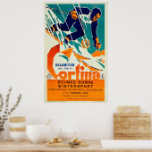 Cortina, Dolomiti Poster (Küche)