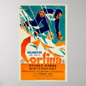 Cortina, Dolomiti Poster (Vorne)
