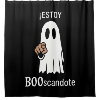 cortina hallowen estoy booscandote duschvorhang