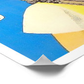 Cortina Italien Jahrgang Reise Poster (Ecke)