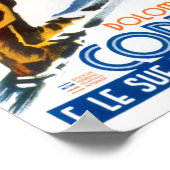 Cortina Italien Jahrgang Reise Poster (Ecke)