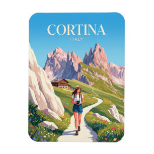 CORTINA ITALIEN MAGNET