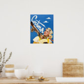 Cortina, Italien Reiseplakat Poster (Küche)