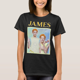 Cortis James Duo-Porträt-Kunstwerk, das Kreativitä T-Shirt