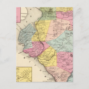 Cortlandt, Stadt Postkarte