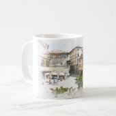 Cortona. Italien. Toskana Kaffeetasse (Vorderseite Links)