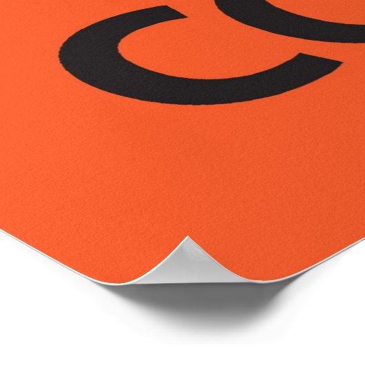 Cortona Scooter Poster (Ecke)