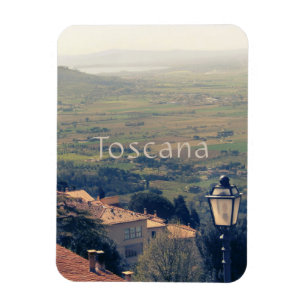 Cortona Toskana Italien Magnet