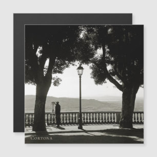 Cortona Toskana Italien Magnetkarte