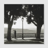 Cortona Toskana Italien Magnetkarte (Vorderseite)