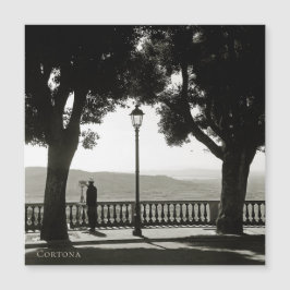 Cortona Toskana Italien Magnetkarte