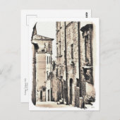 Cortona Toskana Italien. Postkarte (Vorne/Hinten)