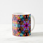 Coruscation Stellar Kaleid Kaffeetasse (VorderseiteRechts)
