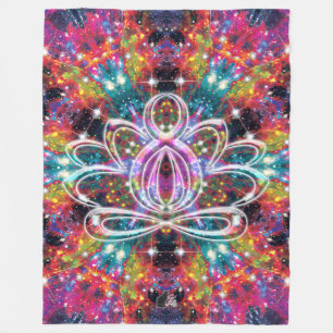 Coruscation Zen Lotus Fleecedecke