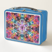 Coruscation Zen Lotus Metall Brotdose (Vorderseite)