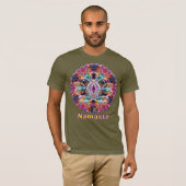 Coruscation Zen Lotus Namaste T-Shirt (Vorne ganz)