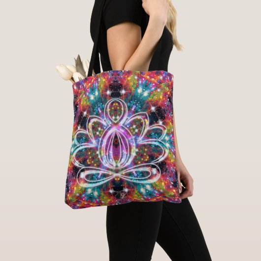 Coruscation Zen Lotus Tasche (Von Nahem)