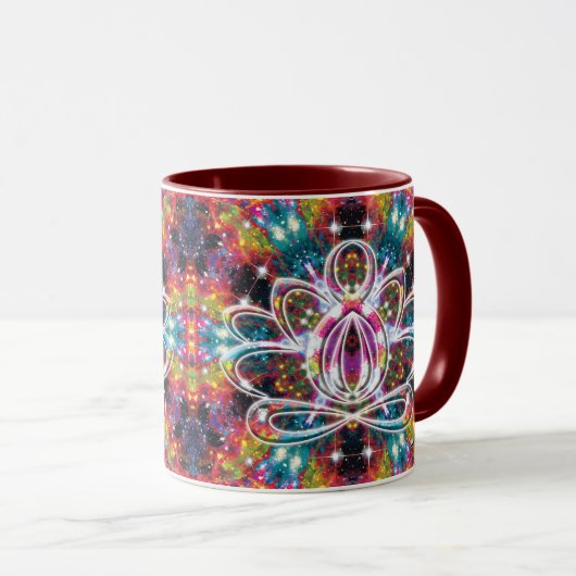 Coruscation Zen Lotus Tasse (VorderseiteRechts)