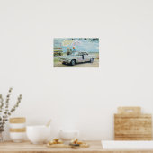 Corvair Cartoon Poster von Bard Beach (Küche)